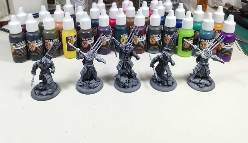 Paints for Warhammer